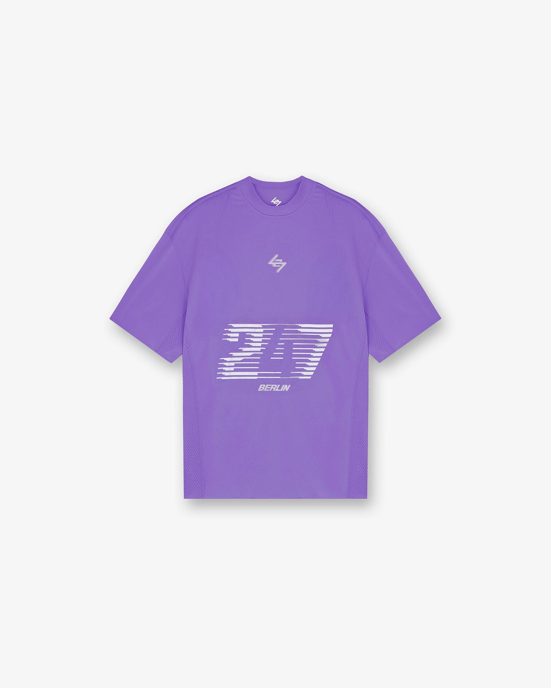 247 Berlin T-Shirt - Purple Casual Comfort Look Quality Layer