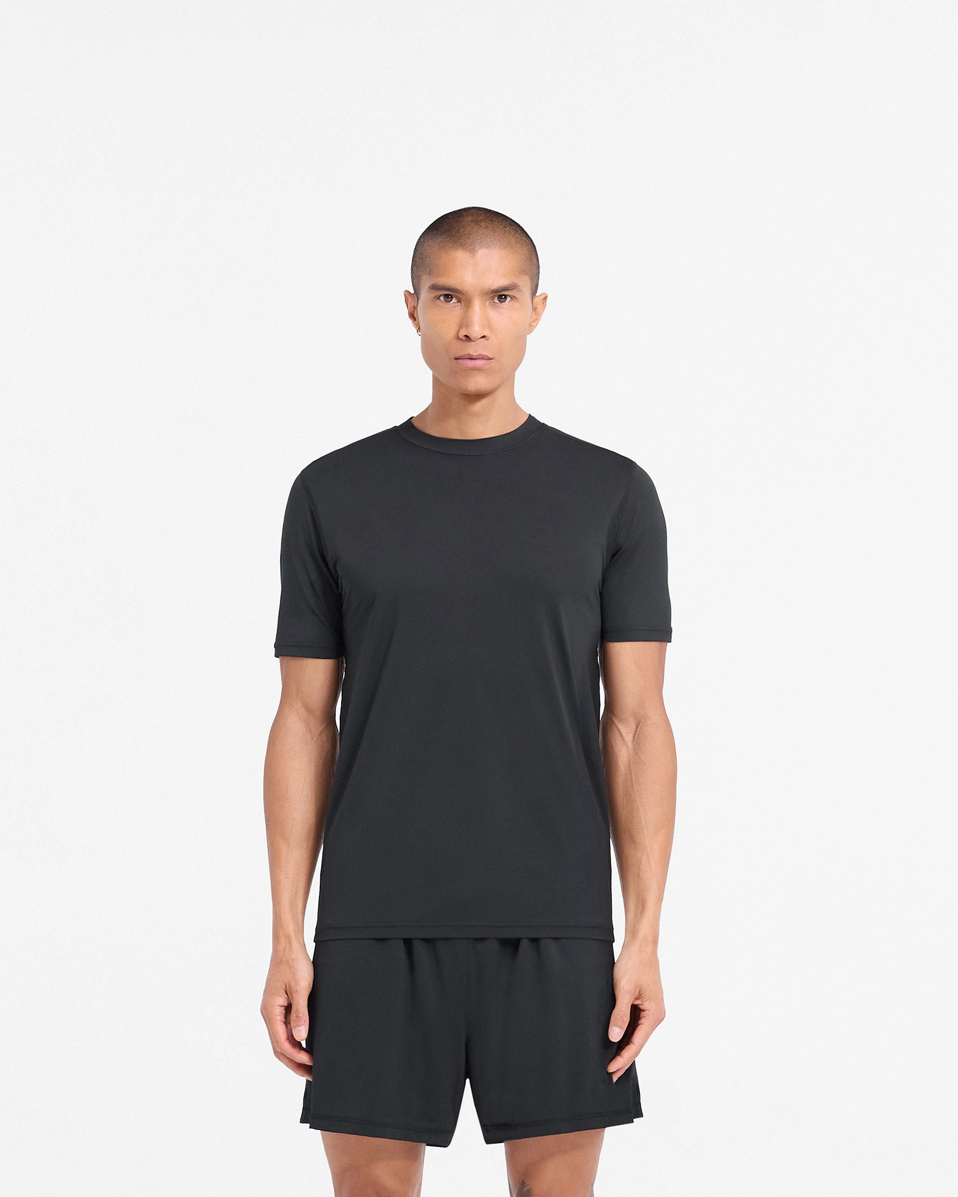 247 DNA Mesh T-Shirt - Black Micro Perforation