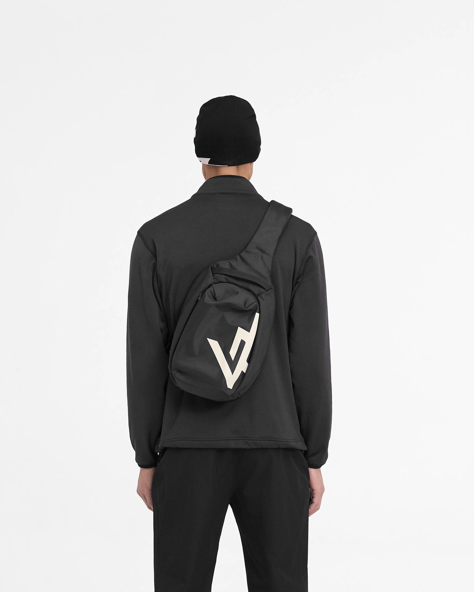 247 Full Zip Fleece - Black Adjustable drawstring