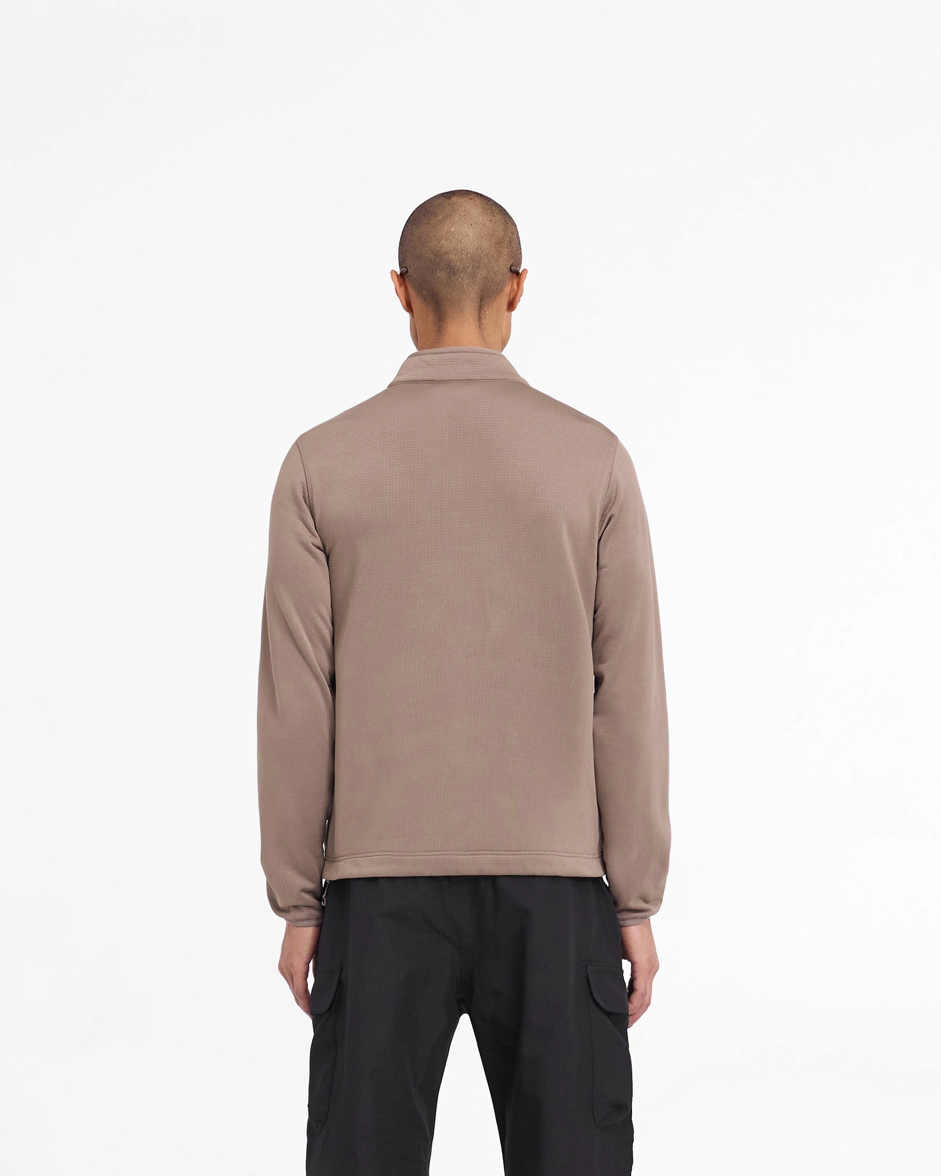 Simple Modern Piece 247 Full Zip Fleece - Umber