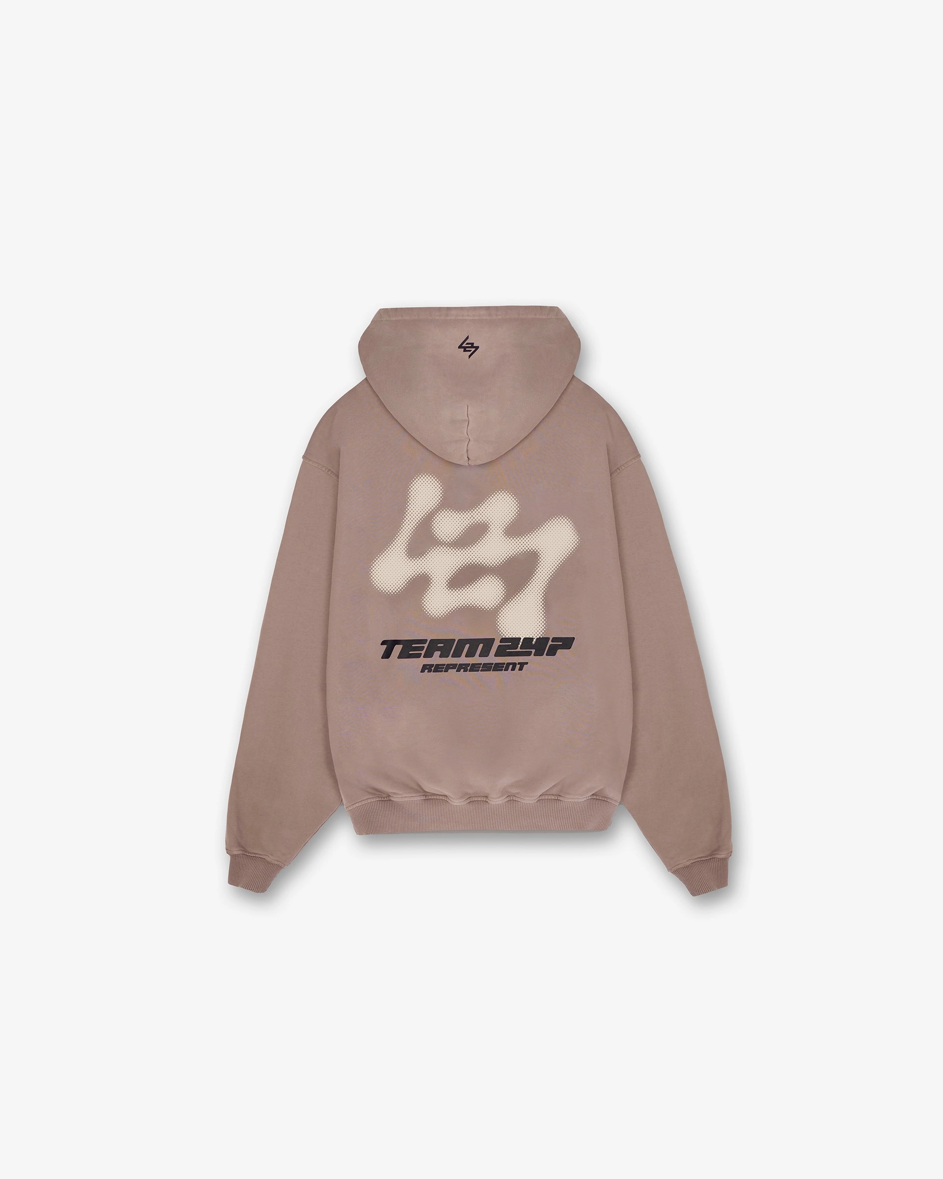 Flexible Hood Structure 247 Future Terrains Oversized Hoodie - Umber