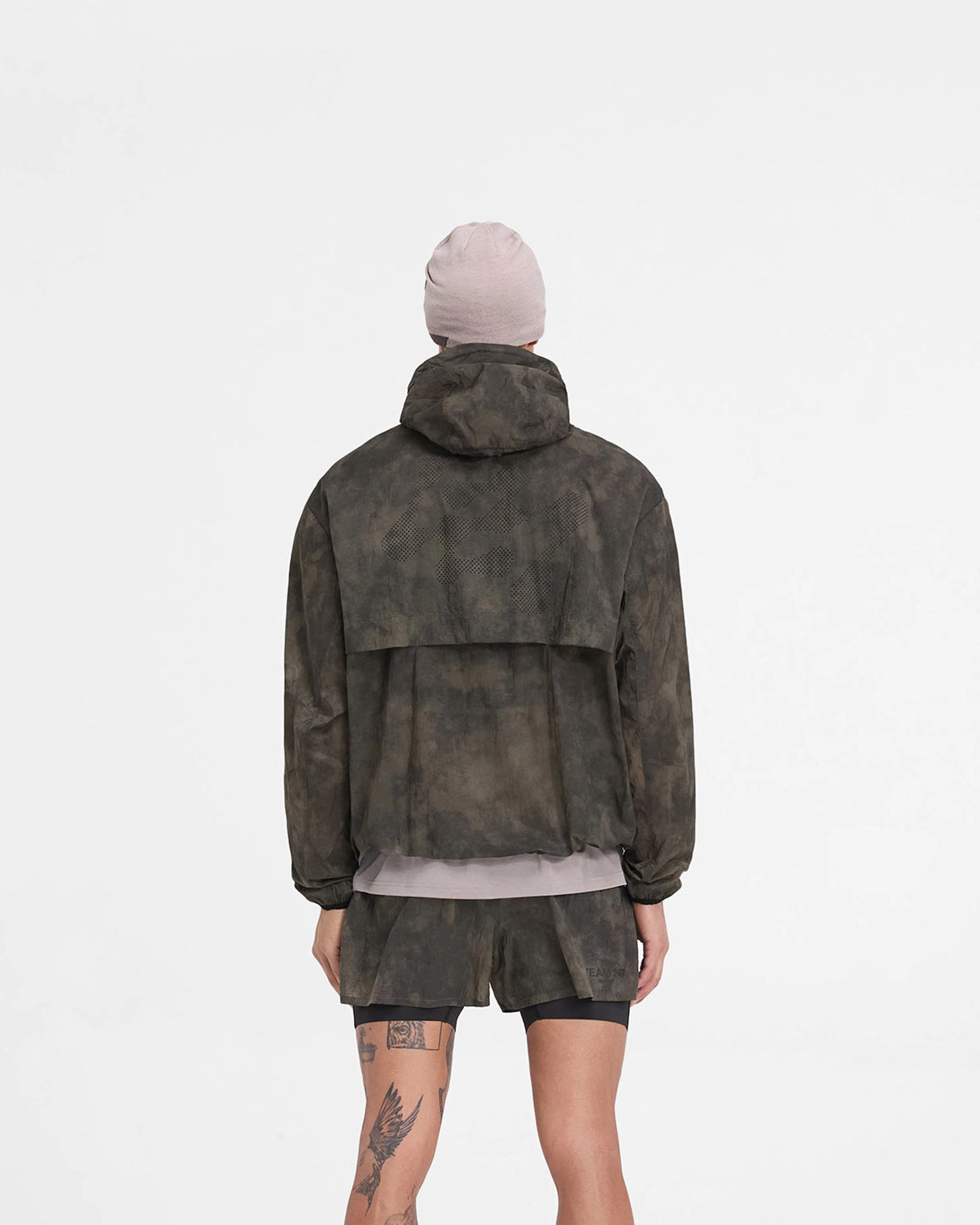 Mesh Ventilation Panels 247 Hooded Training Jacket - Terrain