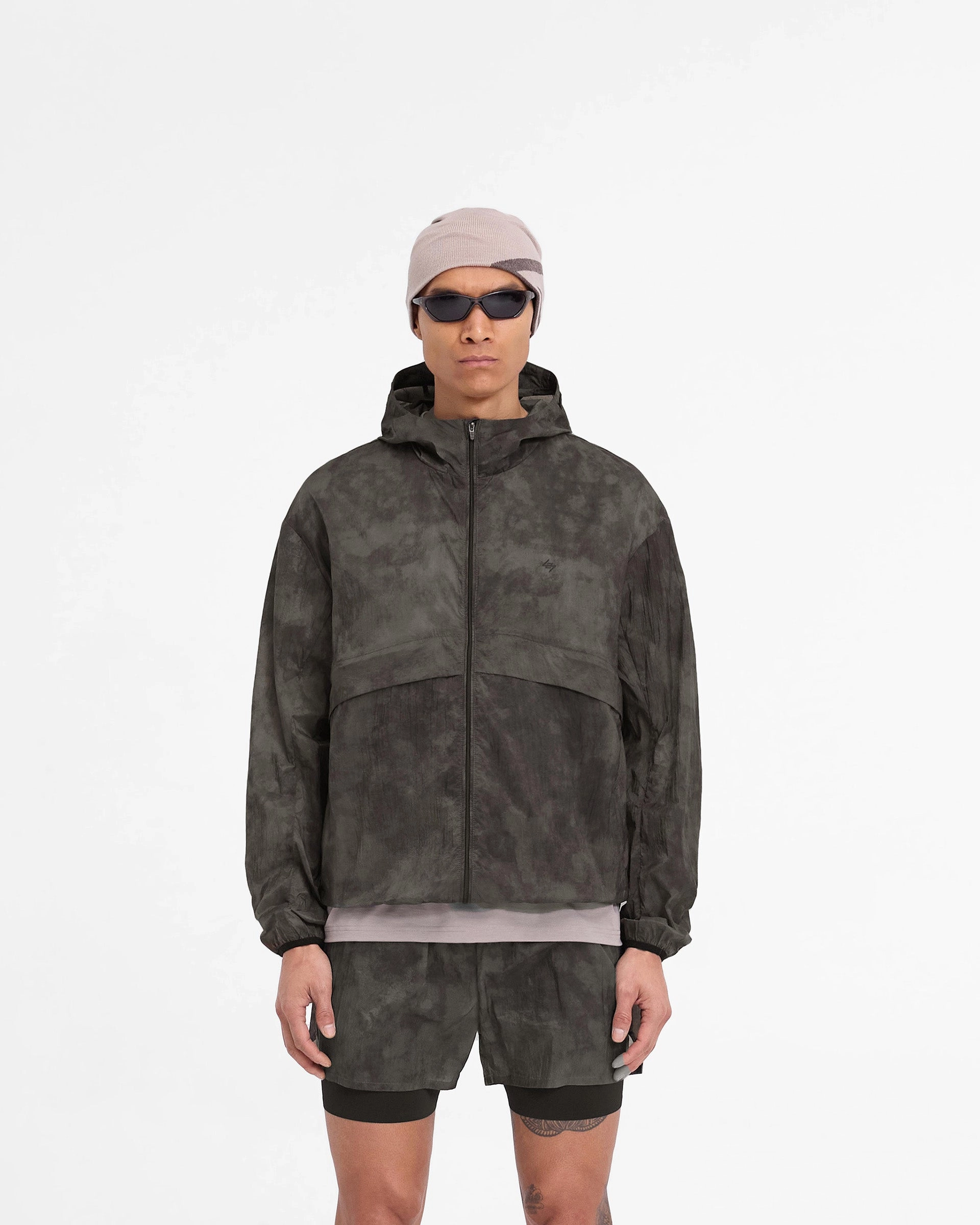 No Smell Seamless Welded Construction 247 Hooded Training Jacket - Terrain