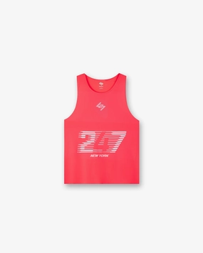 247 New York Singlet - Pink Casual Comfort