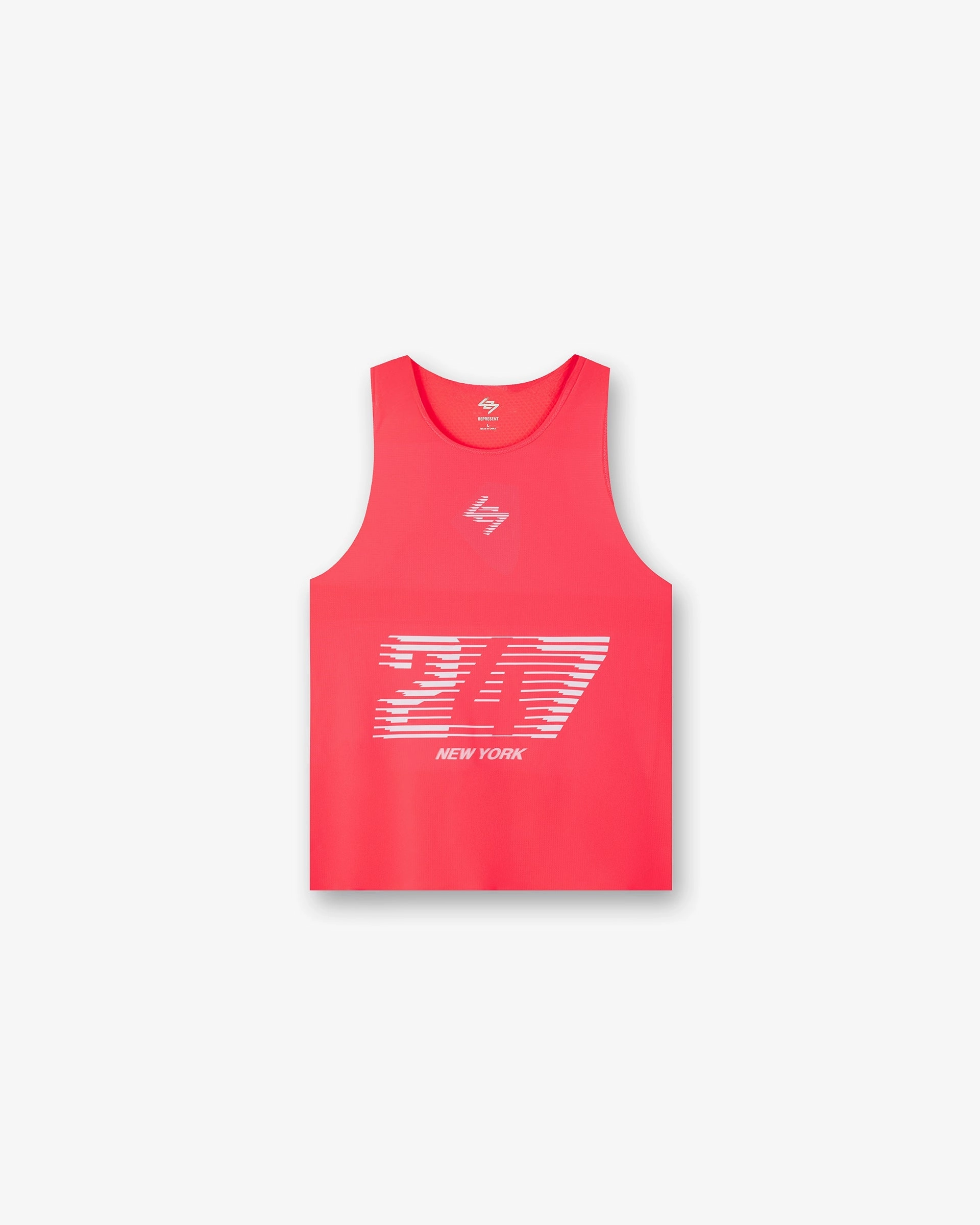 247 New York Singlet - Pink Casual Comfort