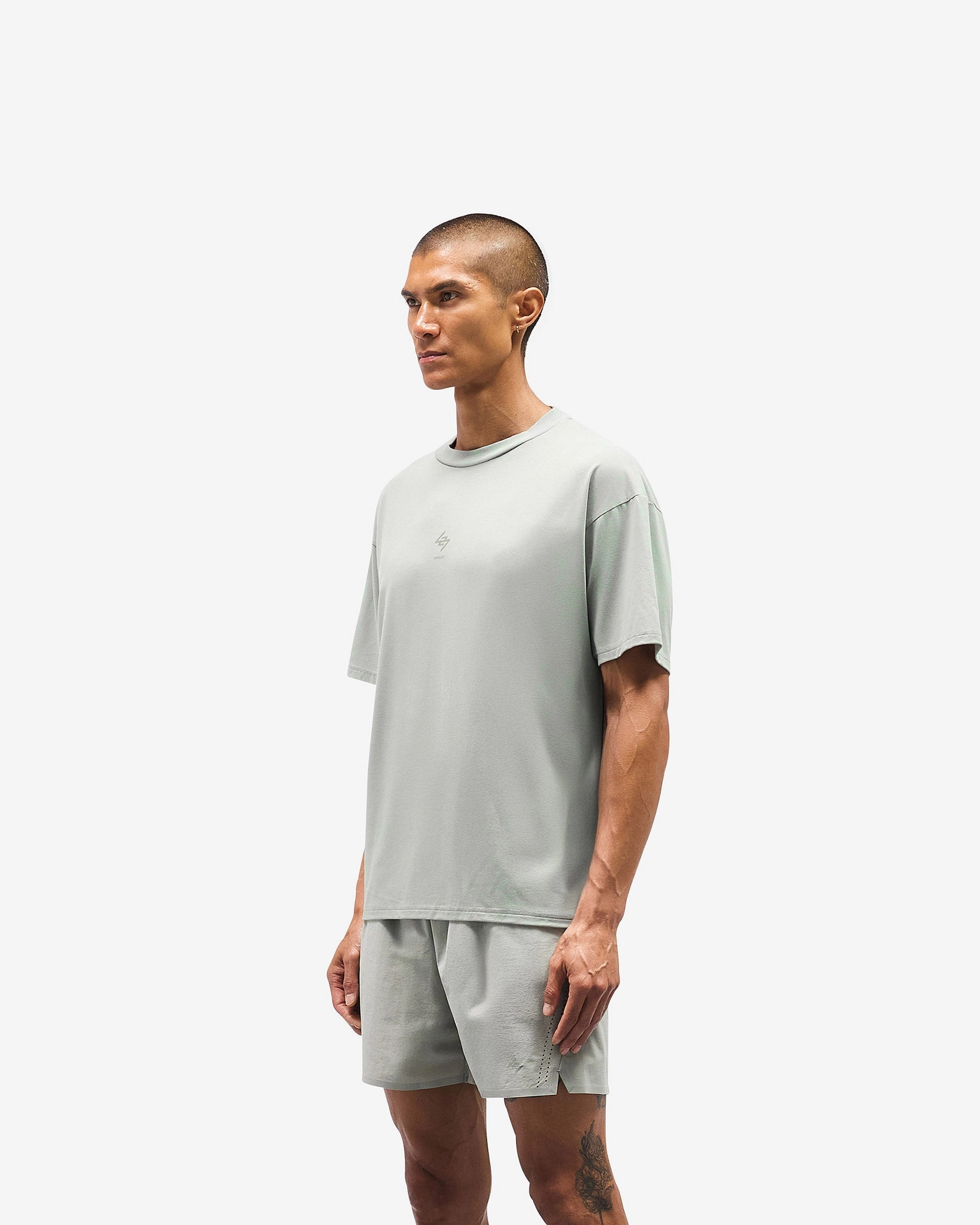 Fashion-Ready Comfort Fit 247 Oversized T-Shirt - Sage