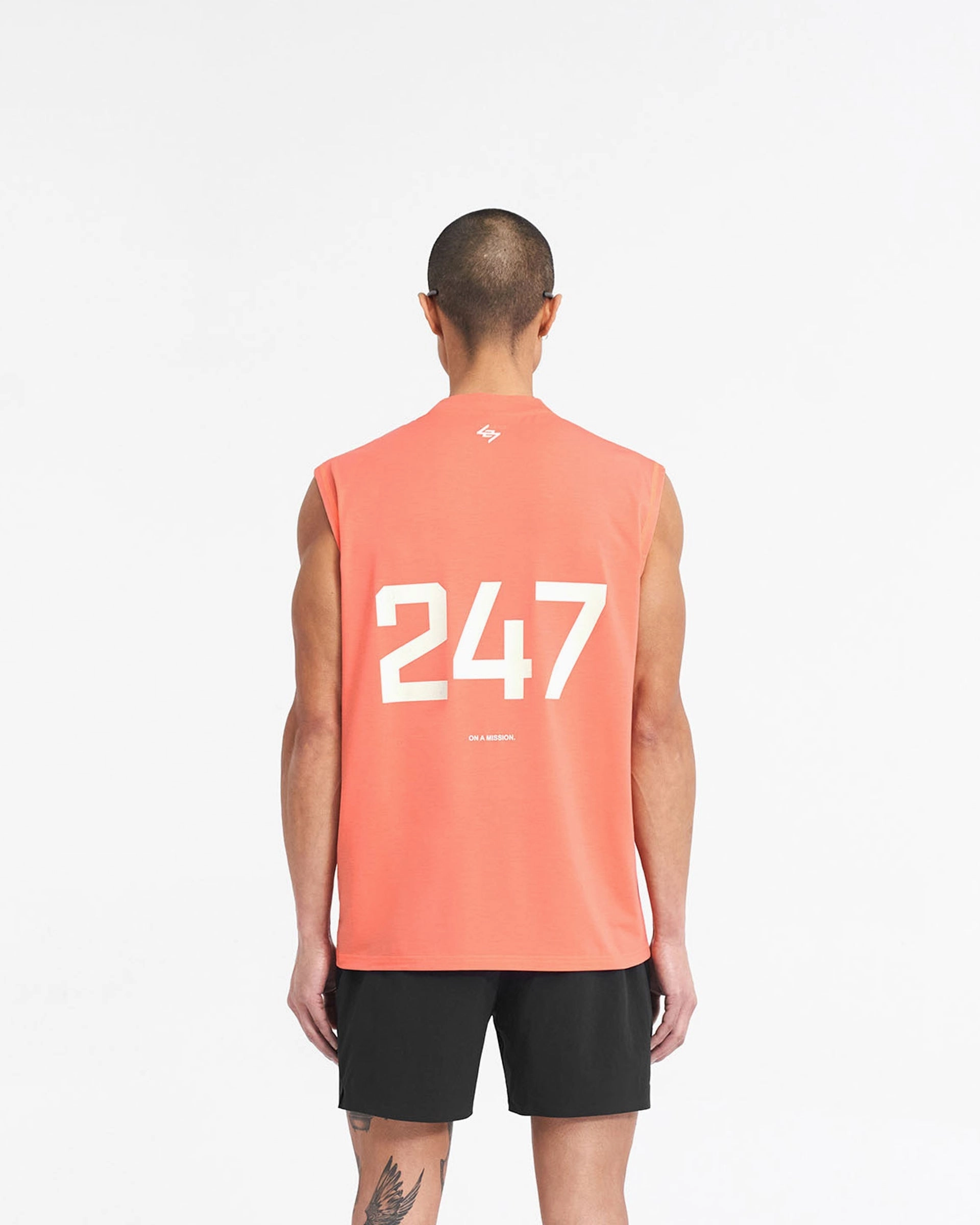 Summer Essential 247 Oversized Tank - Coral