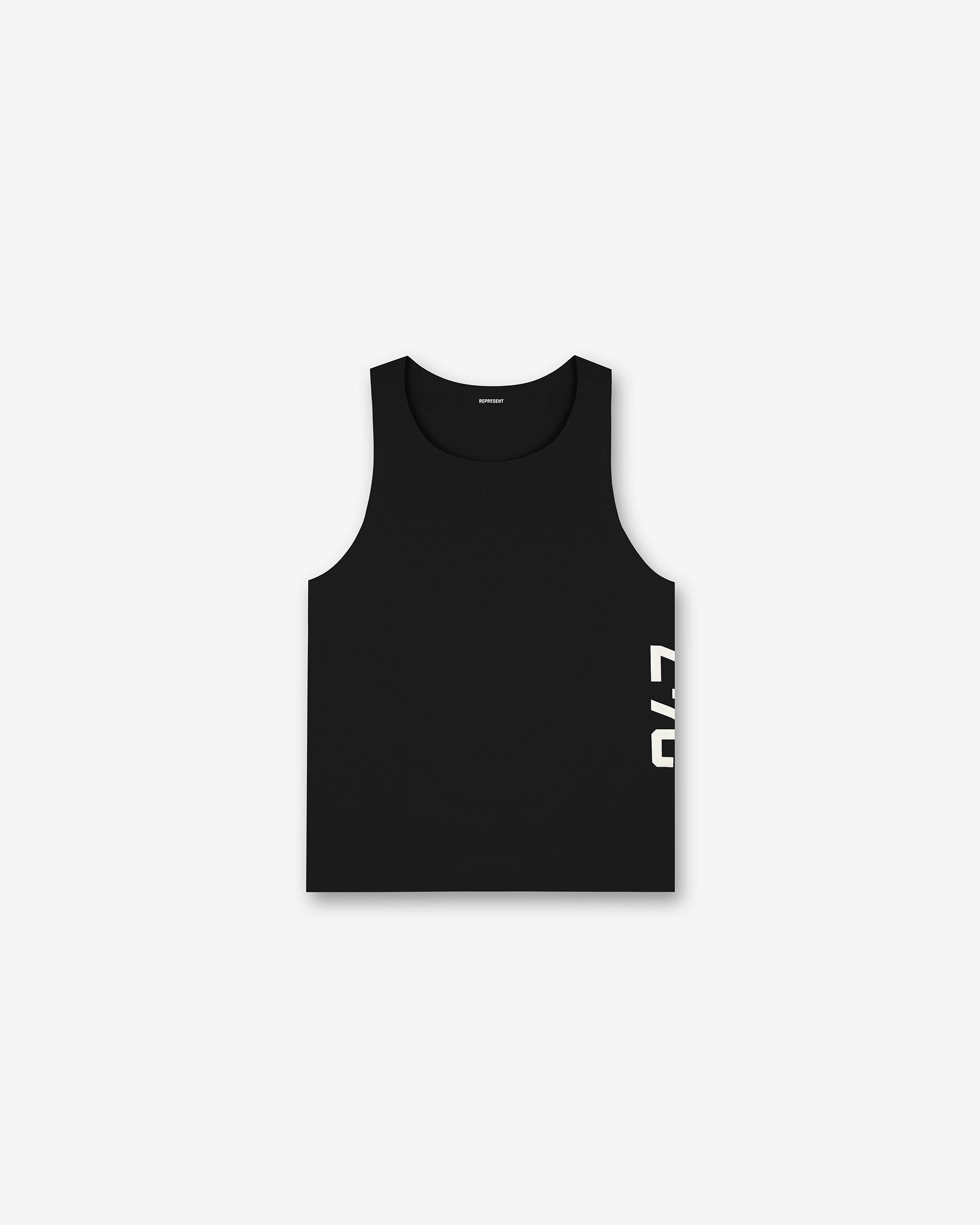 247 Singlet - Jet Black BiodegradableMaterial Comfy Vibes