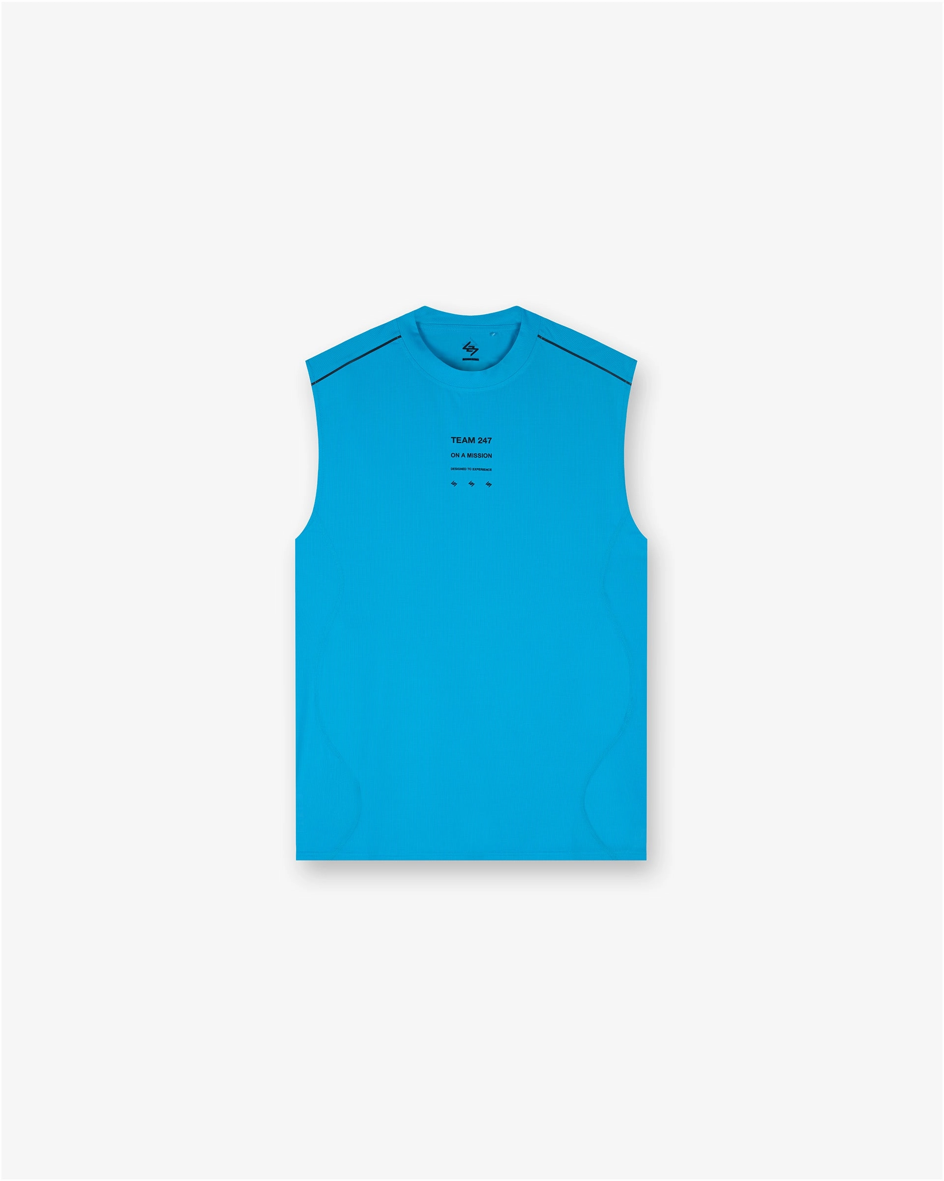 Compact Stitch Pattern 247 Trail Tank - Electric Blue