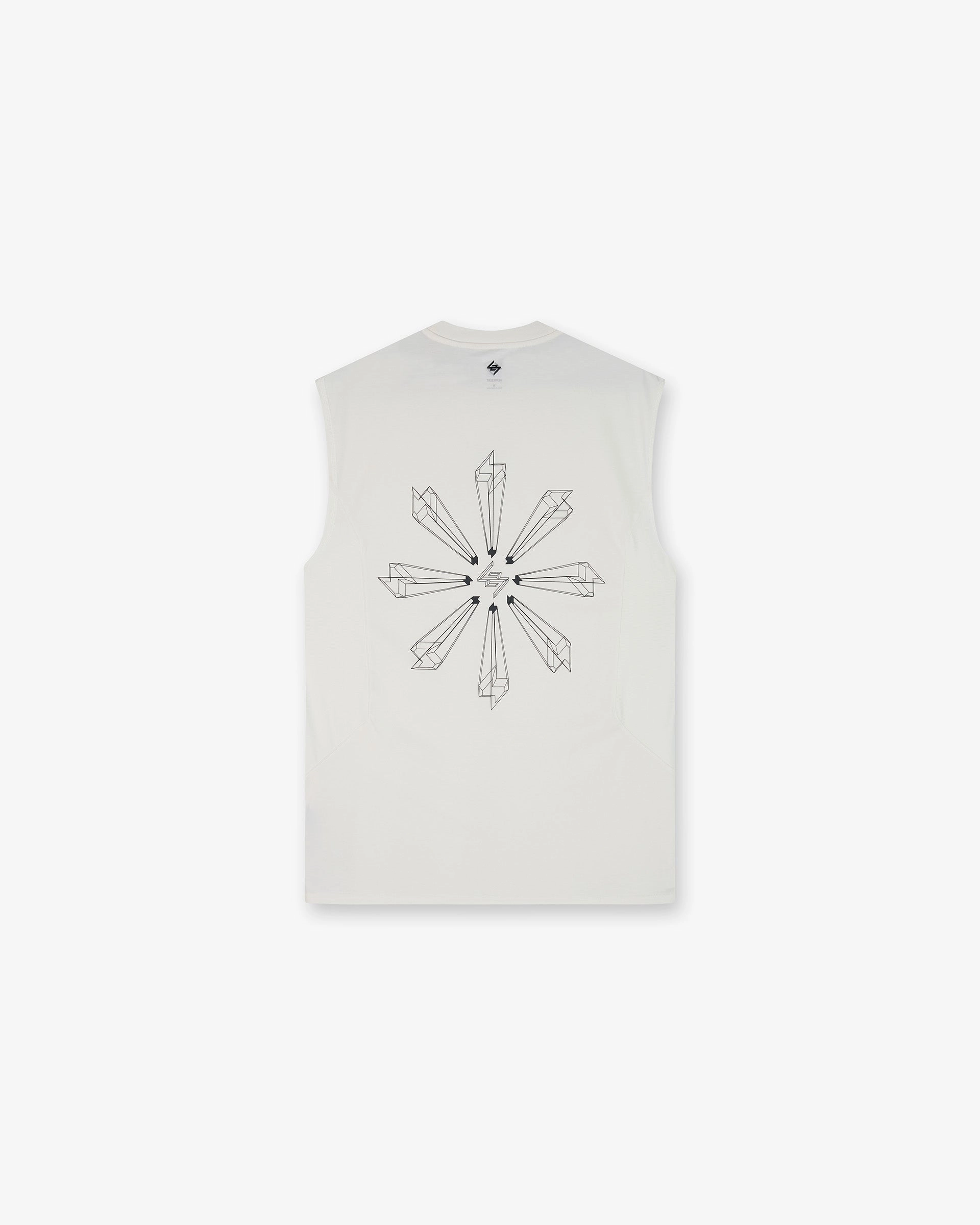 Fashion and Comfort 247 Uprising Oversized Tank - Flat White