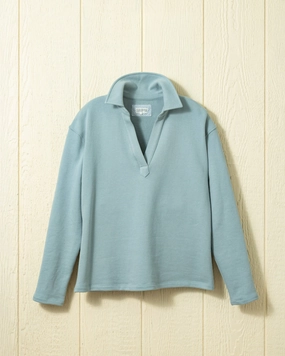 Versatile Layering Cut Simple Dress (PRE-ORDER) Inlet Pullover in Mist Loopback Terry