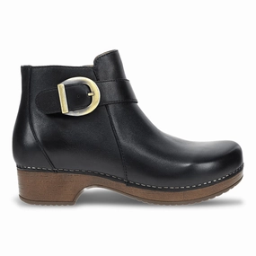 Grippy Outsole Functional Minimalist Stable Support Remote Hiking Dansko Women's Brennan Black Calf