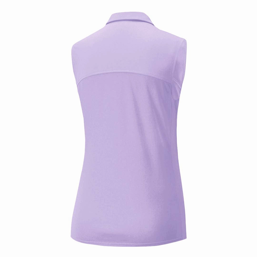 Puma - Women's Gamer Sleeveless Polo (532990 23) MultiPocket Layout Sleek Layer Look