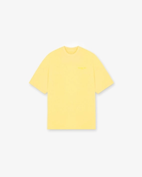 Team 247 Oversized T-Shirt - Lemon High-Quality Fabric