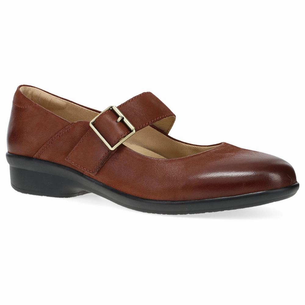 Collette Russet Burnished Nubuck Lightweight Structure