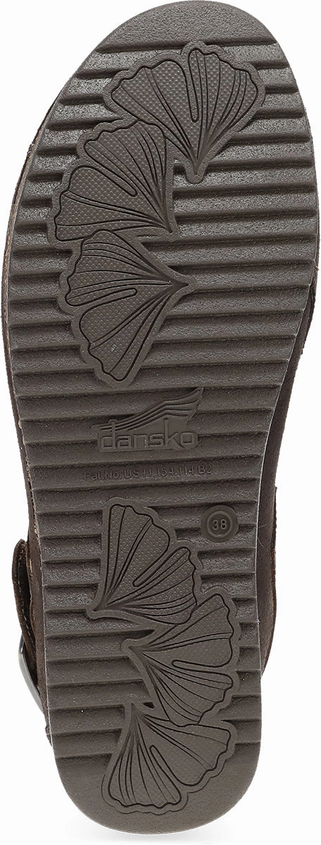 Thermo Regulating Insole Anti Microbial Insole Collette Russet Burnished Nubuck