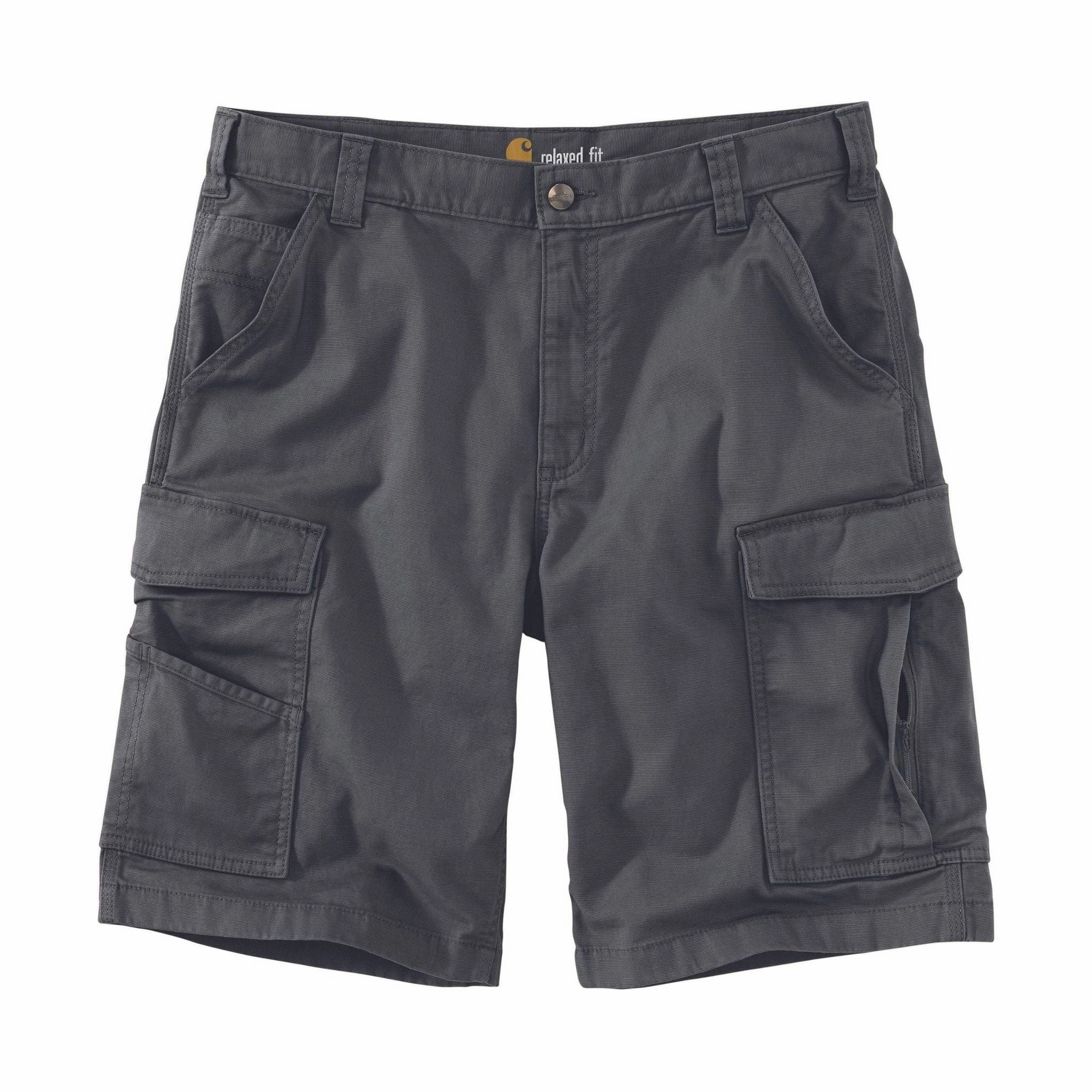 Carhartt Men's Rugged Flex Rigby Cargo Short 11 Inch - Shadow Compression Lining Layered Panel Design