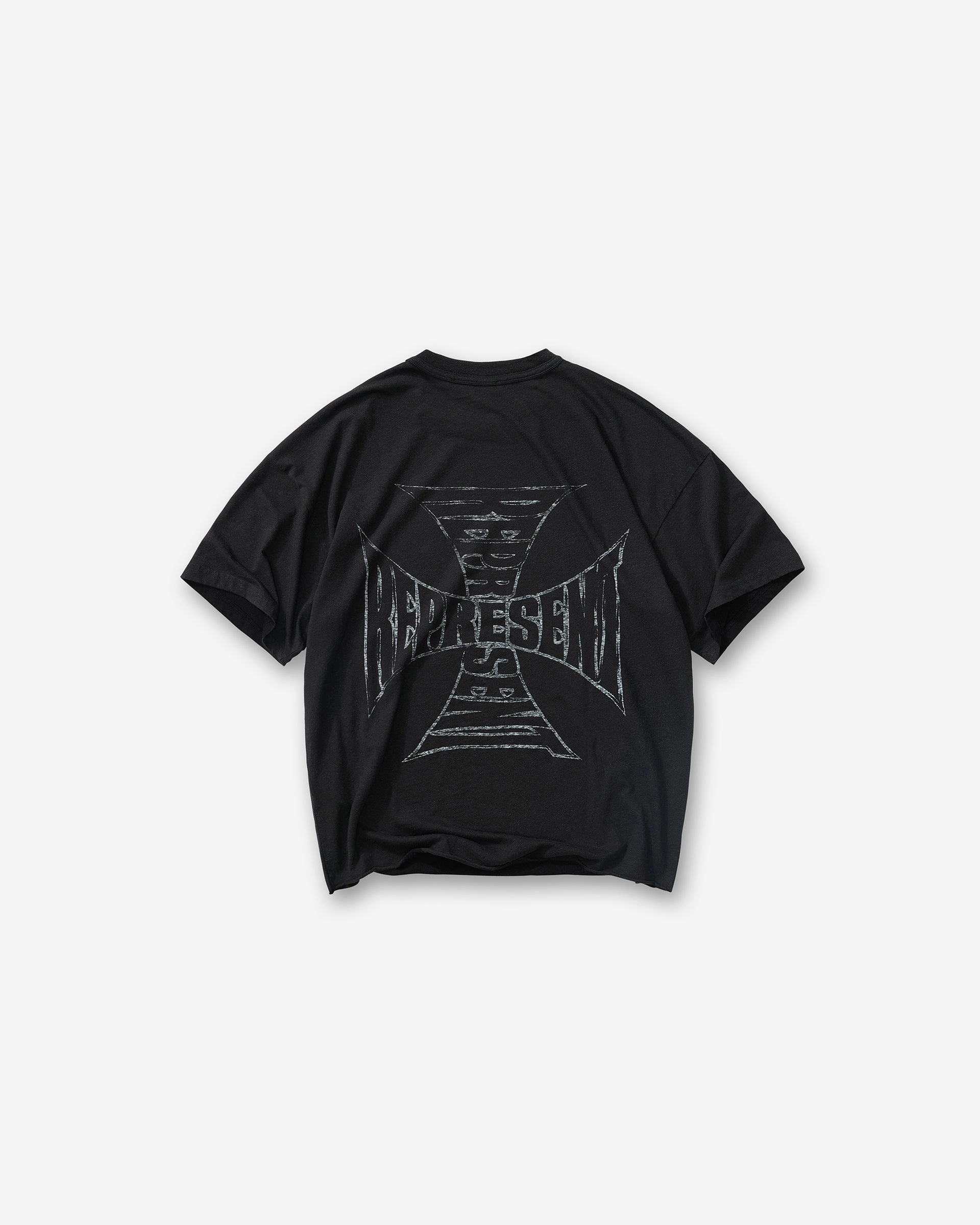 MH T-Shirt - Jet Black Stone Wash Process