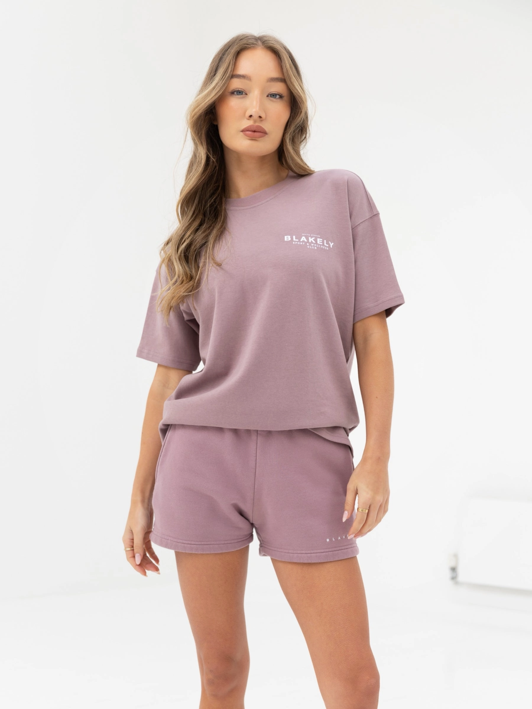 Comfort Flex Active Studios Oversized T-Shirt - Dusty Pink
