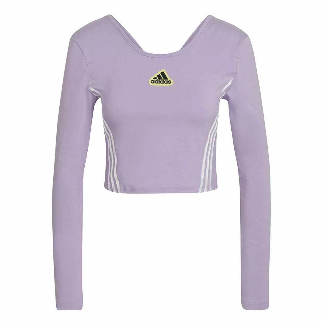 MultiLayerSystem adidas - Women's Hyperpulse Cropped  Long Sleeve Top (HU0264)