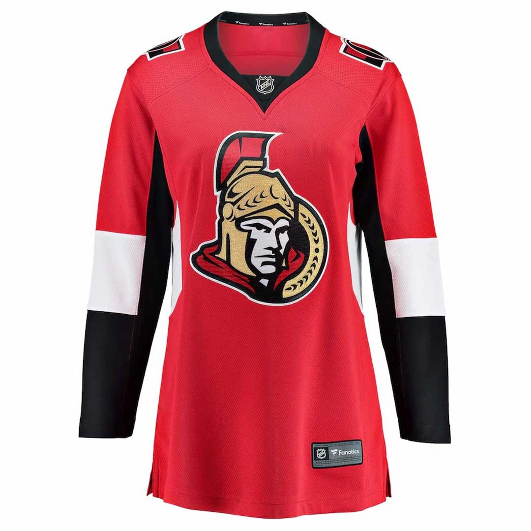 Modern Functional Design Outer Chill Piece Fanatics - Women's Ottawa Senators Home Breakaway Jersey (879W OSEH 2AB BWH)