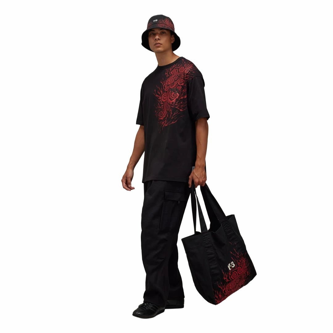 adidas - Unisex adidas x Y-3 Japan T-Shirt (IW7382) Abrasion Resistant Finish Stylish Outer Layer