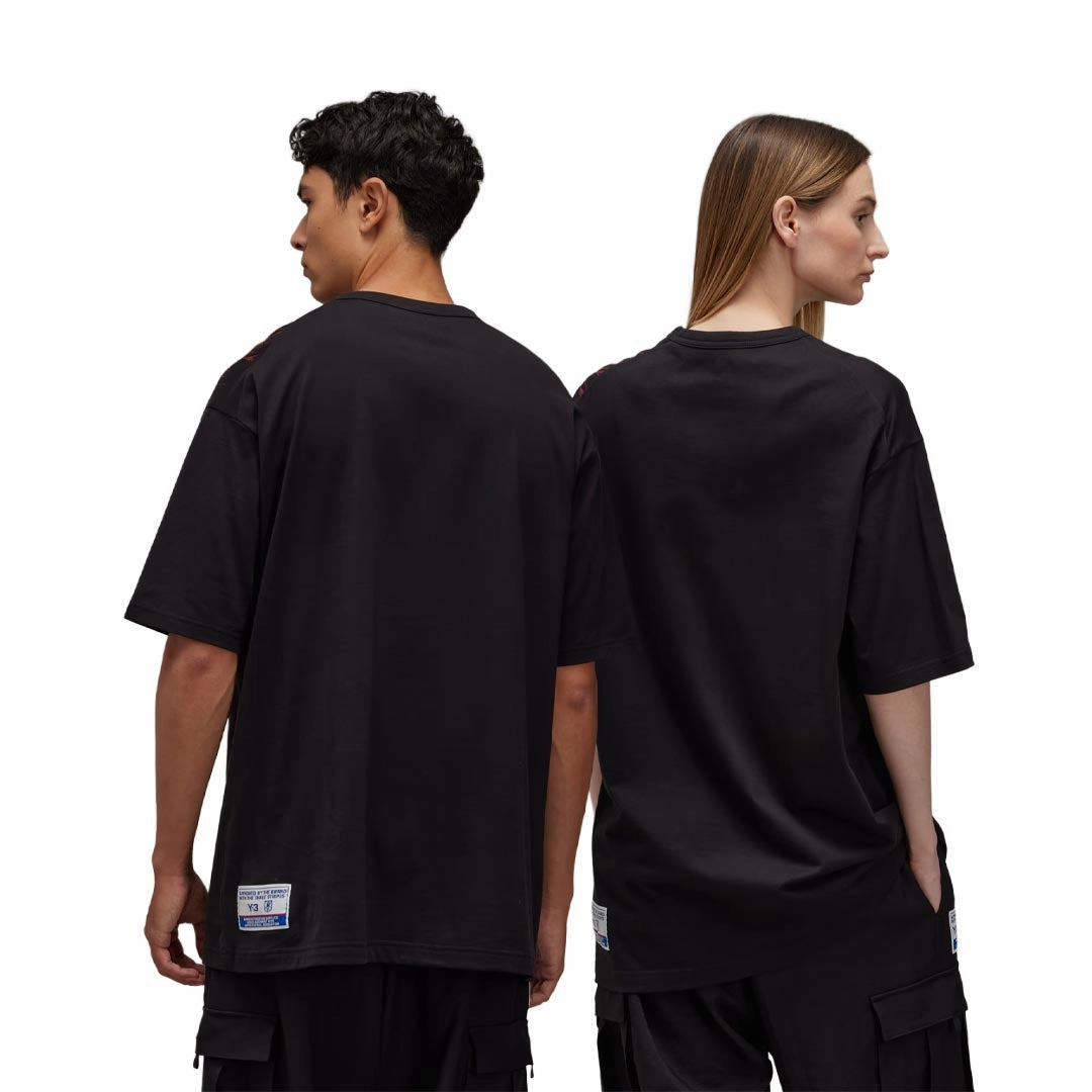 adidas - Unisex adidas x Y-3 Japan T-Shirt (IW7382) Flexible Joint Mobility Glossy Finish