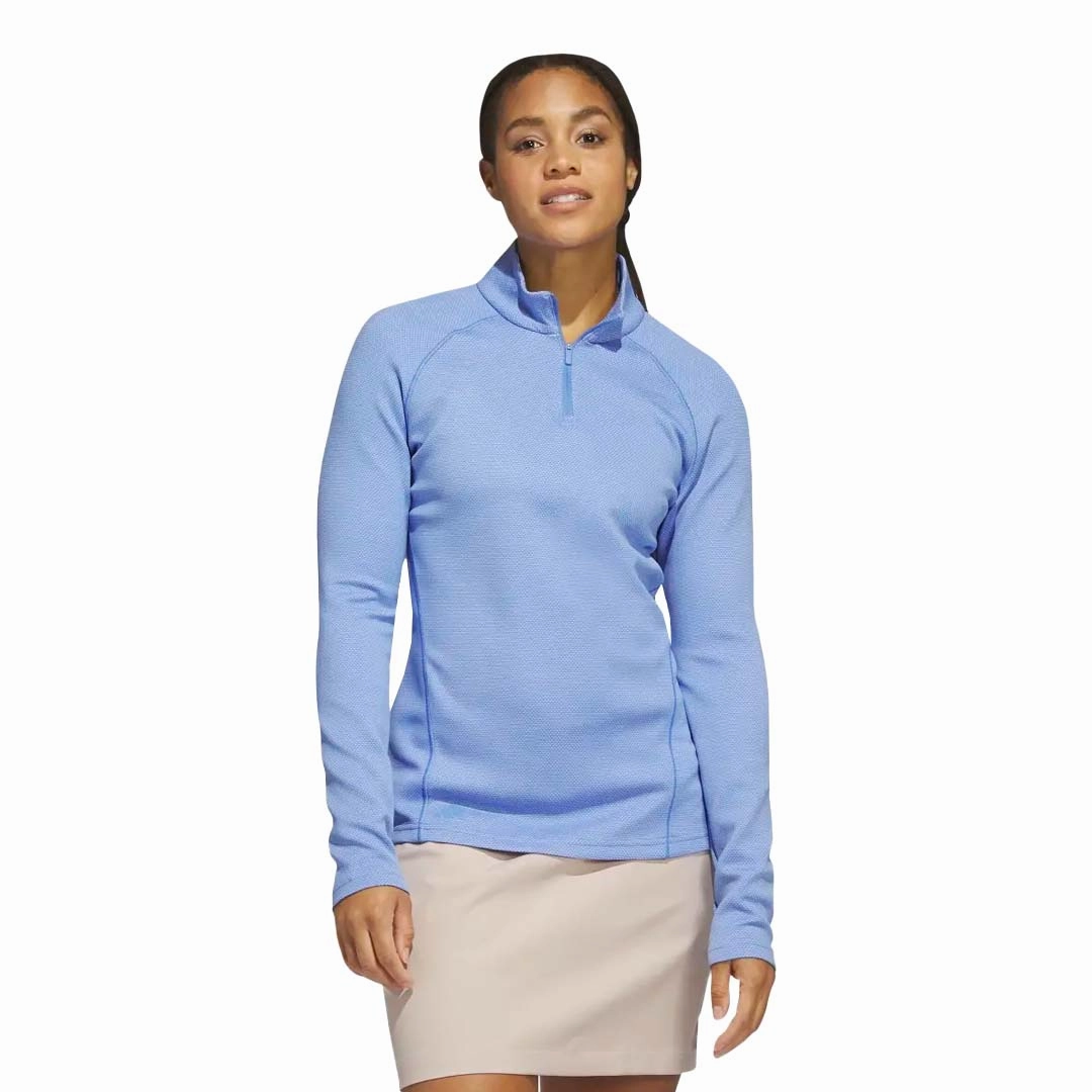 adidas - Women's 1/4-Zip Golf Pullover (HT1266) Multi Pocket System MultiPocket Configuration