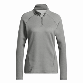 Glow In The Dark Trim Heat Guard adidas - Women's 1/4-Zip Golf Pullover (IC3519)