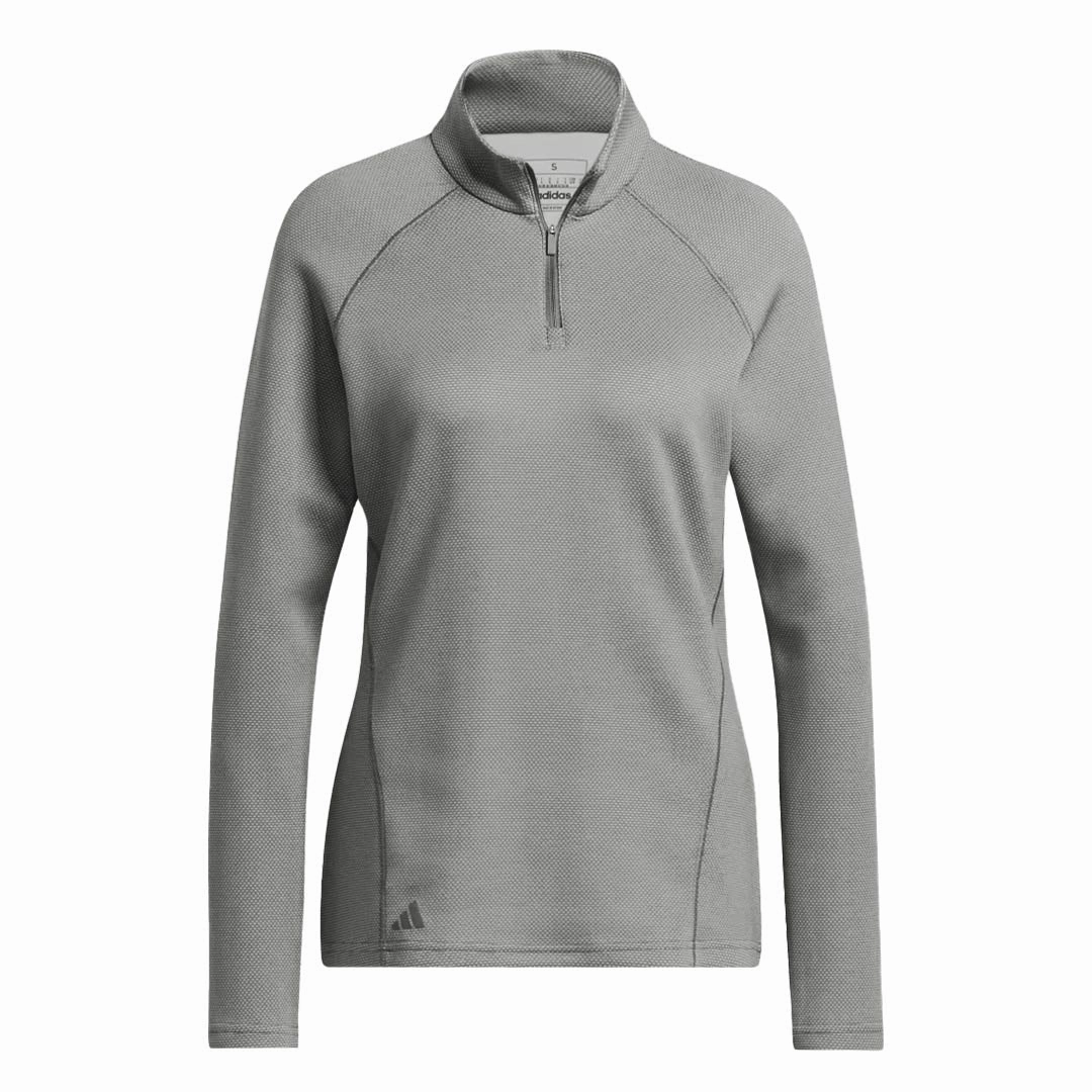 adidas - Women's 1/4-Zip Golf Pullover (IC3519) Sporty Touch Tailored Cut Style