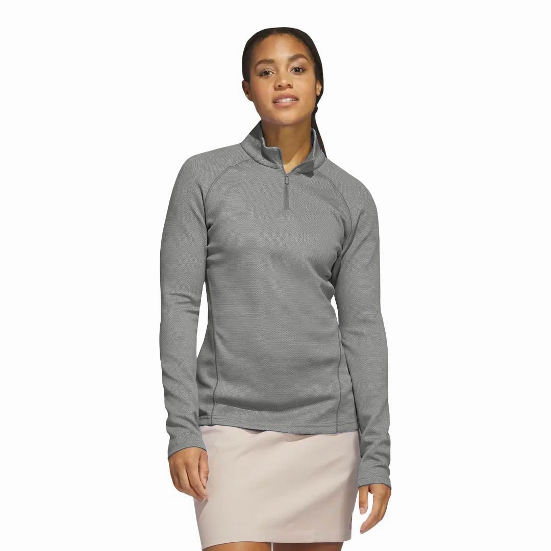 adidas - Women's 1/4-Zip Golf Pullover (IC3519) FlexFoldPackaging AntiPilling Finish