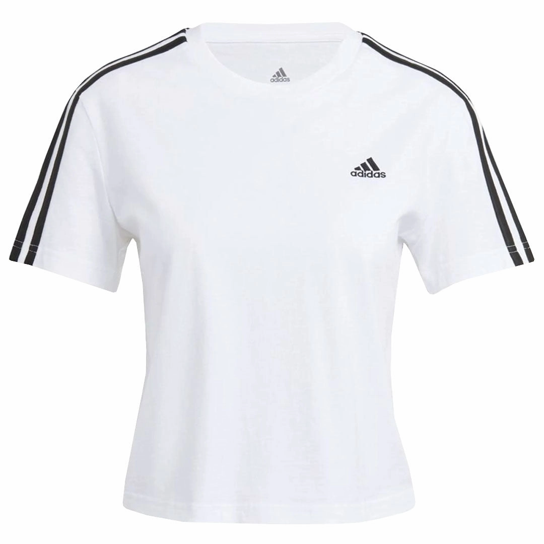 adidas - Women's 3-Stripes Crop T-Shirt (GL0778) Modern Day Look