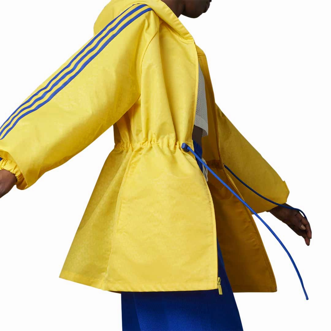 Laser Cut Vents LightPadding adidas - Women's Adicolor 70s Monogram Windbreaker Jacket (IB2033)