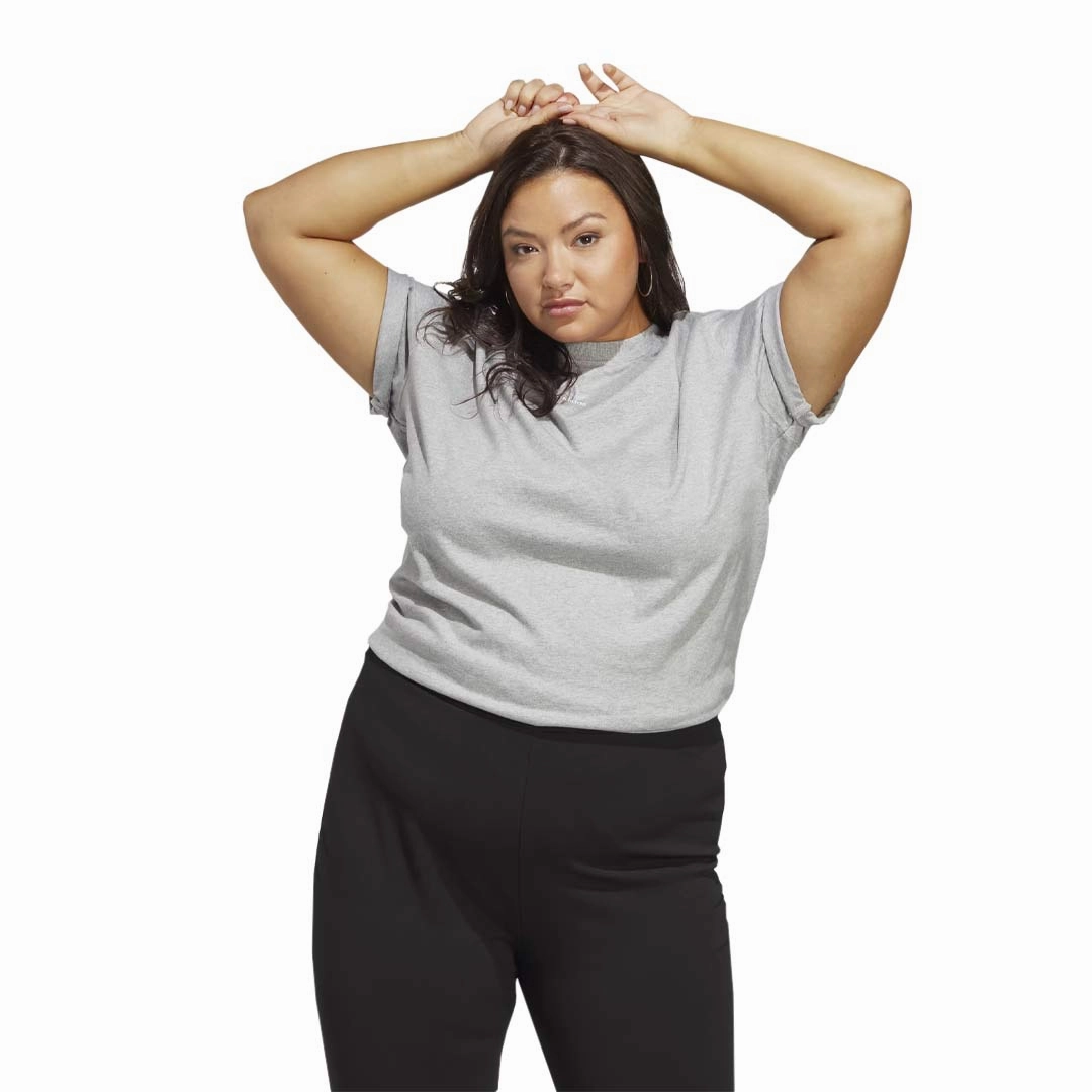 Polished Casual Moisture Managing Liner adidas - Women's Adicolor Essentials T-Shirt (Plus Size) (IA7696)