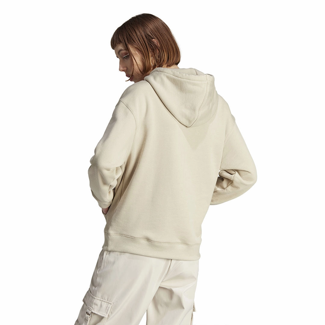 adidas - Women's Adicolor Trefoil Hoodie (IK6471) Weekend Outing Wear Light Reflective