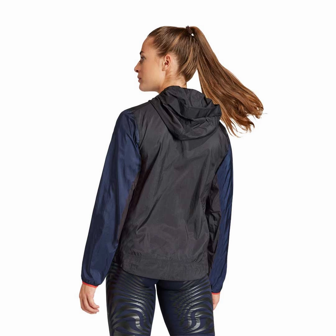Calm Day Fit Roll Up Storage Design adidas - Women's Adizero Running Jacket (IM4165)