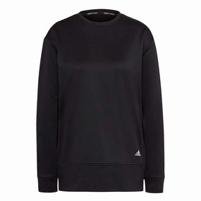 Odor Resistant adidas - Women's Aeroready Crewneck Sweater (HI4964)