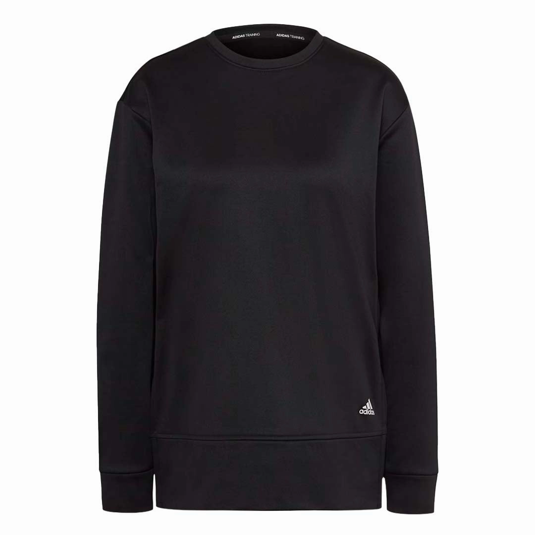 Odor Resistant adidas - Women's Aeroready Crewneck Sweater (HI4964)