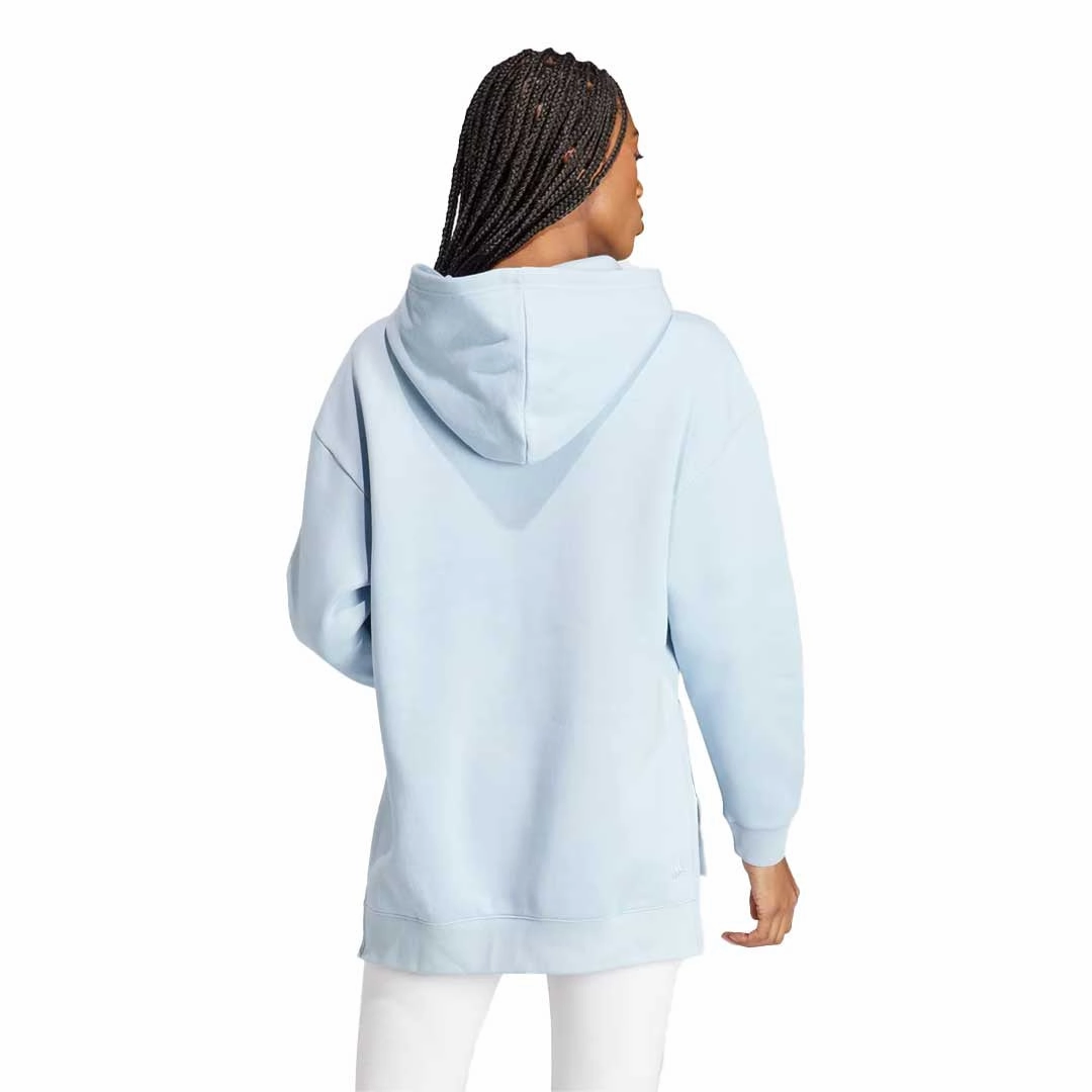 Articulated Ergonomic Fit Bonded Seam Construction adidas - Women's All SZN Fleece Graphic Hoodie (IL3238)