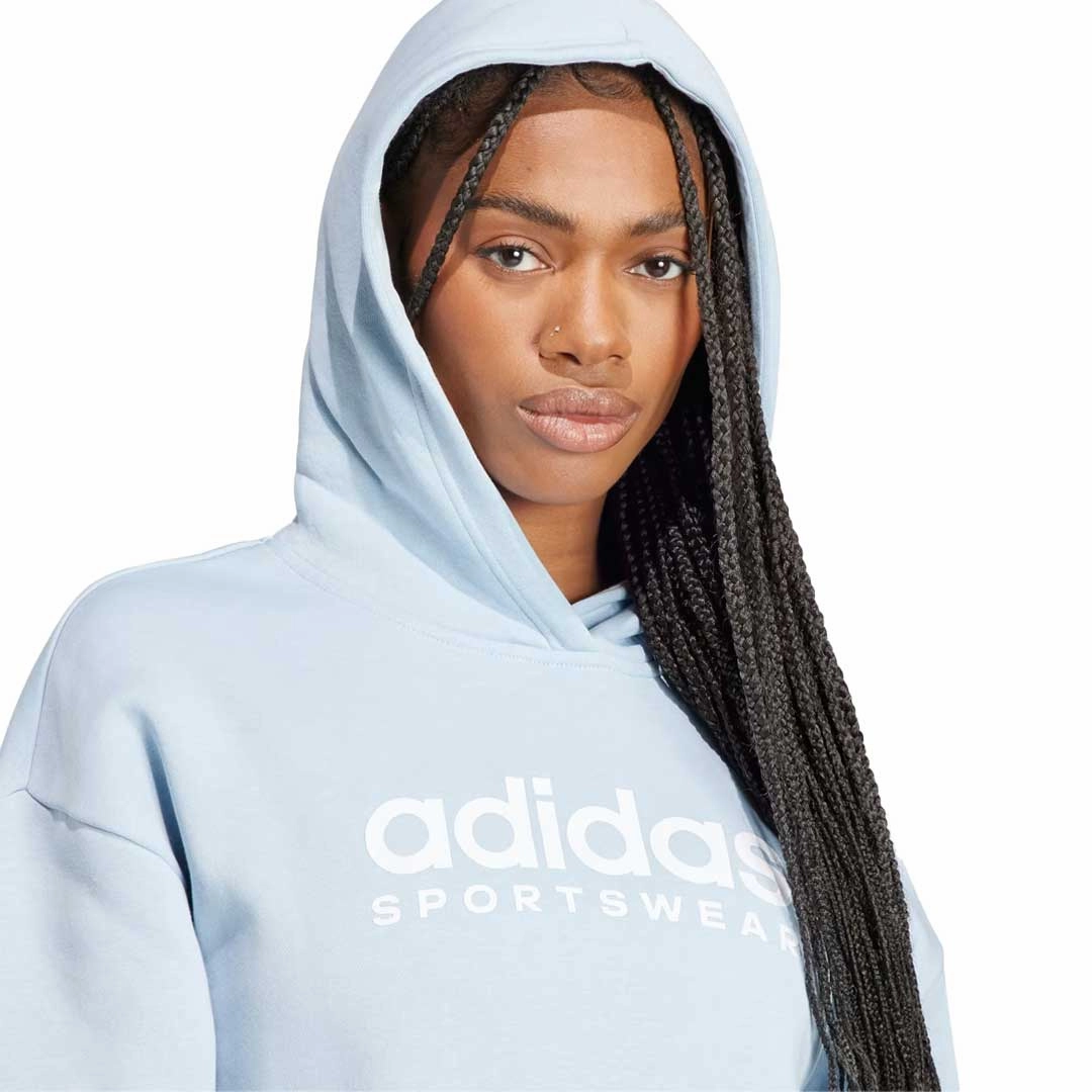 adidas - Women's All SZN Fleece Graphic Hoodie (IL3238) Travel Ready