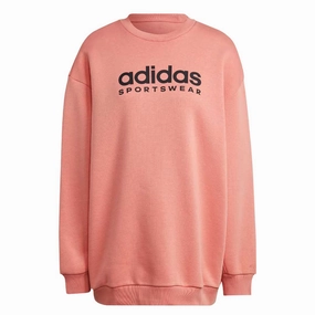 Rubberized Zippers adidas - Women's All SZN Fleece Graphic Sweatshirt (IL3242)