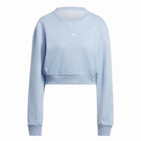 adidas - Women's All SZN French Terry Sweatshirt (IC6488) Dual Layer Insulation