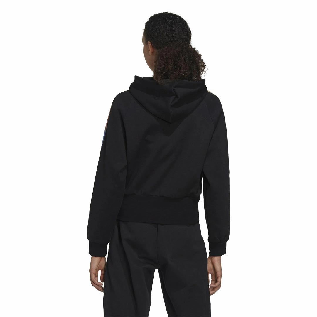 adidas - Women's Allover Print Hoodie (HI0028) Monochrome Look