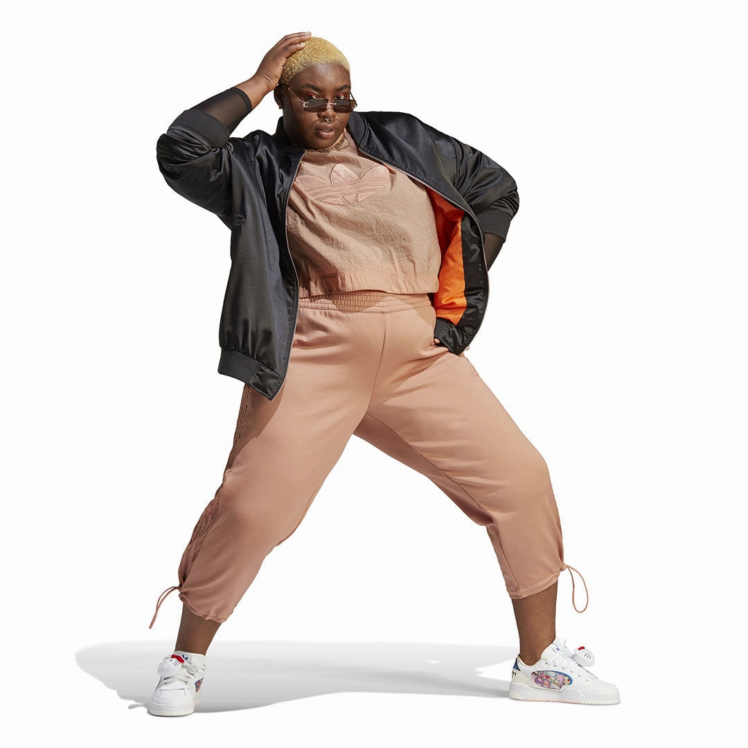 Light Weight adidas - Women's Always Original Cropped T-Shirt (Plus Size) (IC7230)