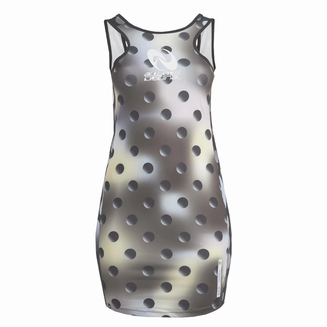 adidas - Women's Always Original Tank Dress (Plus Size) (IC1517) Concealed Zippers