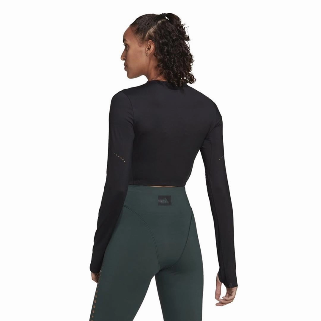 adidas - Women's Best Of Adidas Long Sleeve Top (HD8947) Hooded Comfort Fit Seamless Technology