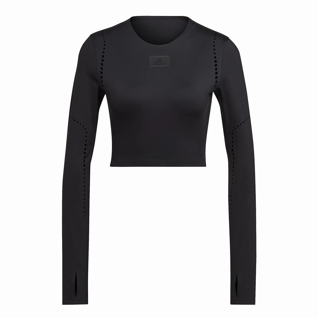 adidas - Women's Best Of Adidas Long Sleeve Top (HD8947) Heavyweight Fabric QuiltedPattern