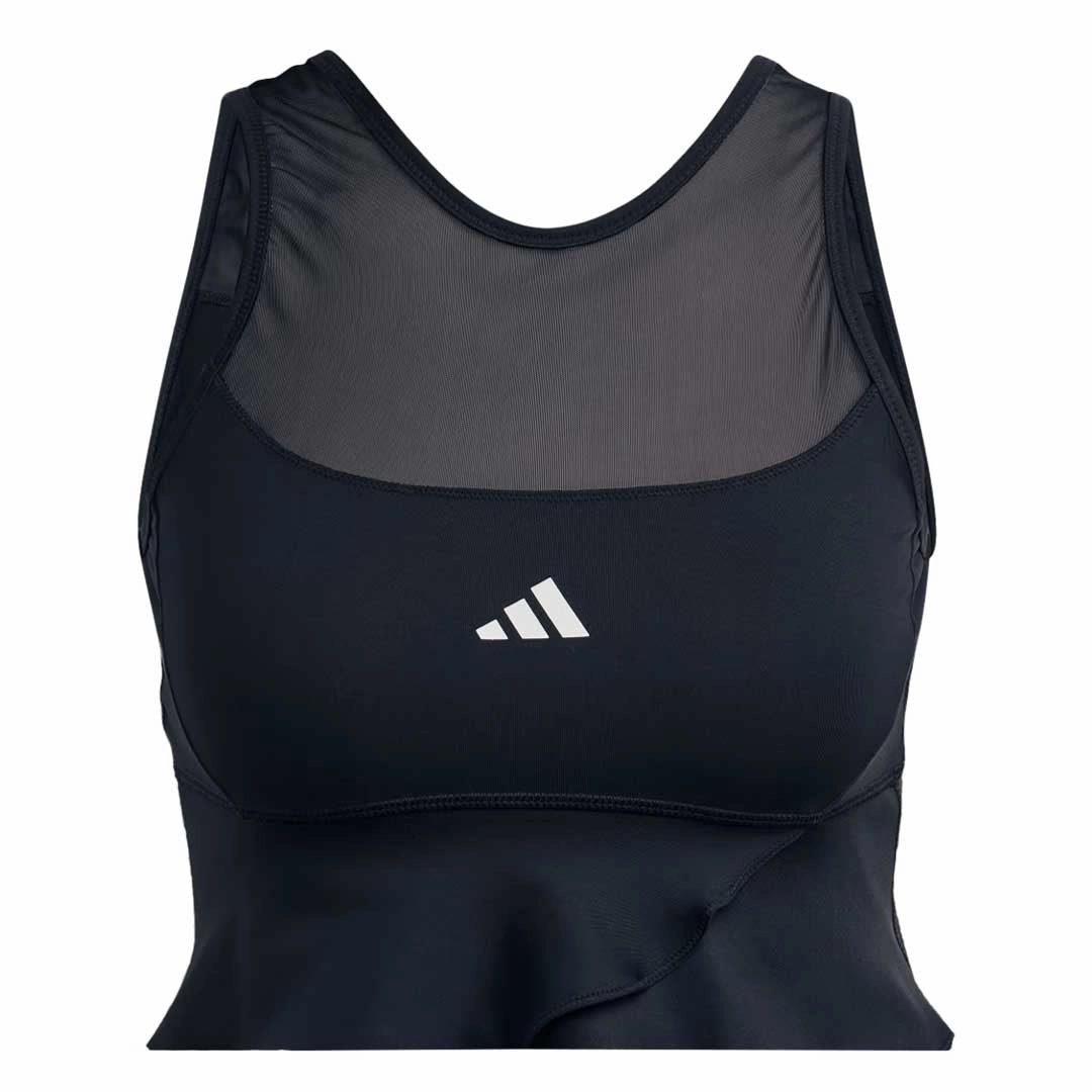 QuickDry Fabric Adjustable Hood System adidas - Women's Collective Power Crop Top (HM4337)