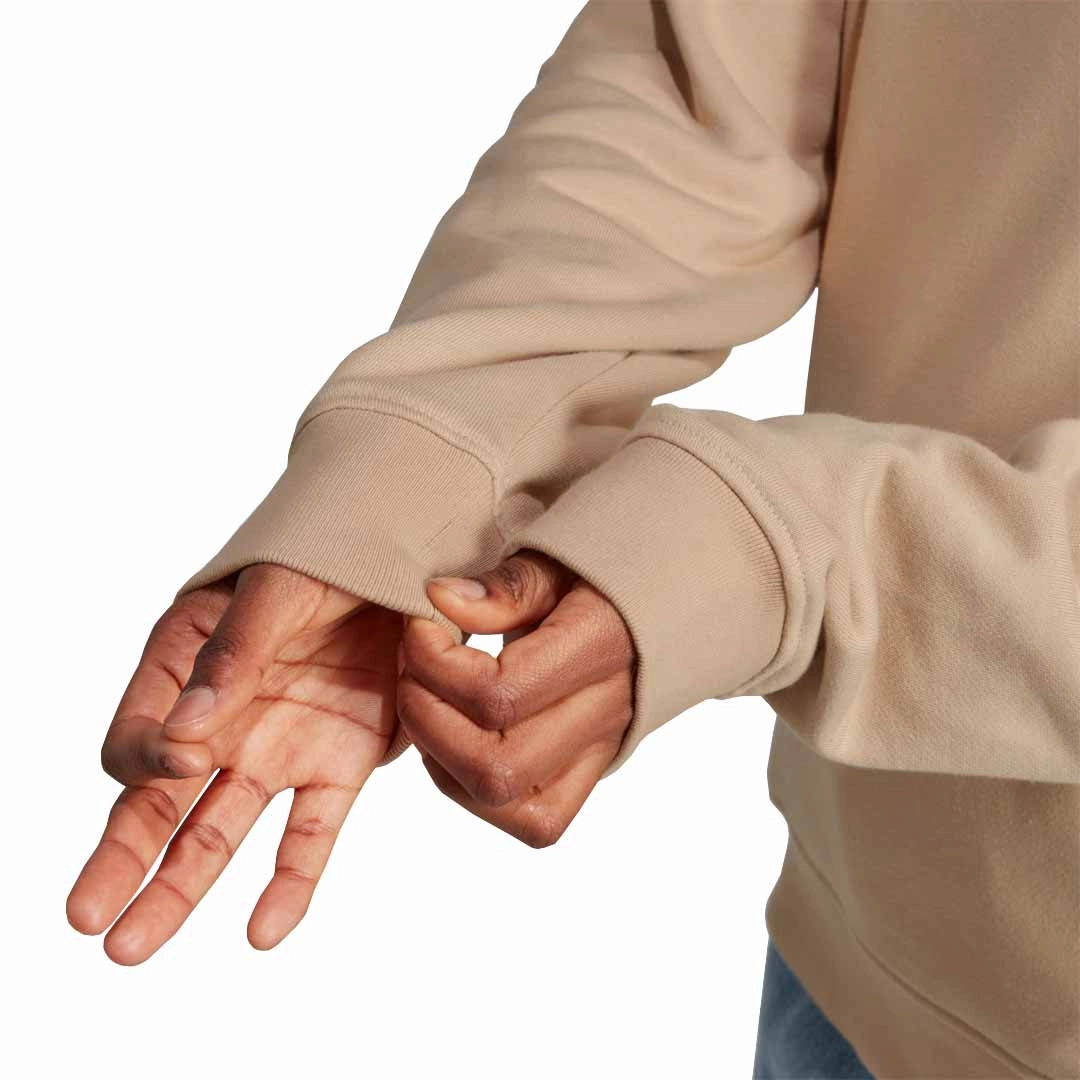 Frictionless Lining AbrasionResistant Surface adidas - Women's Crest Embroidery Sweatshirt (II5642)