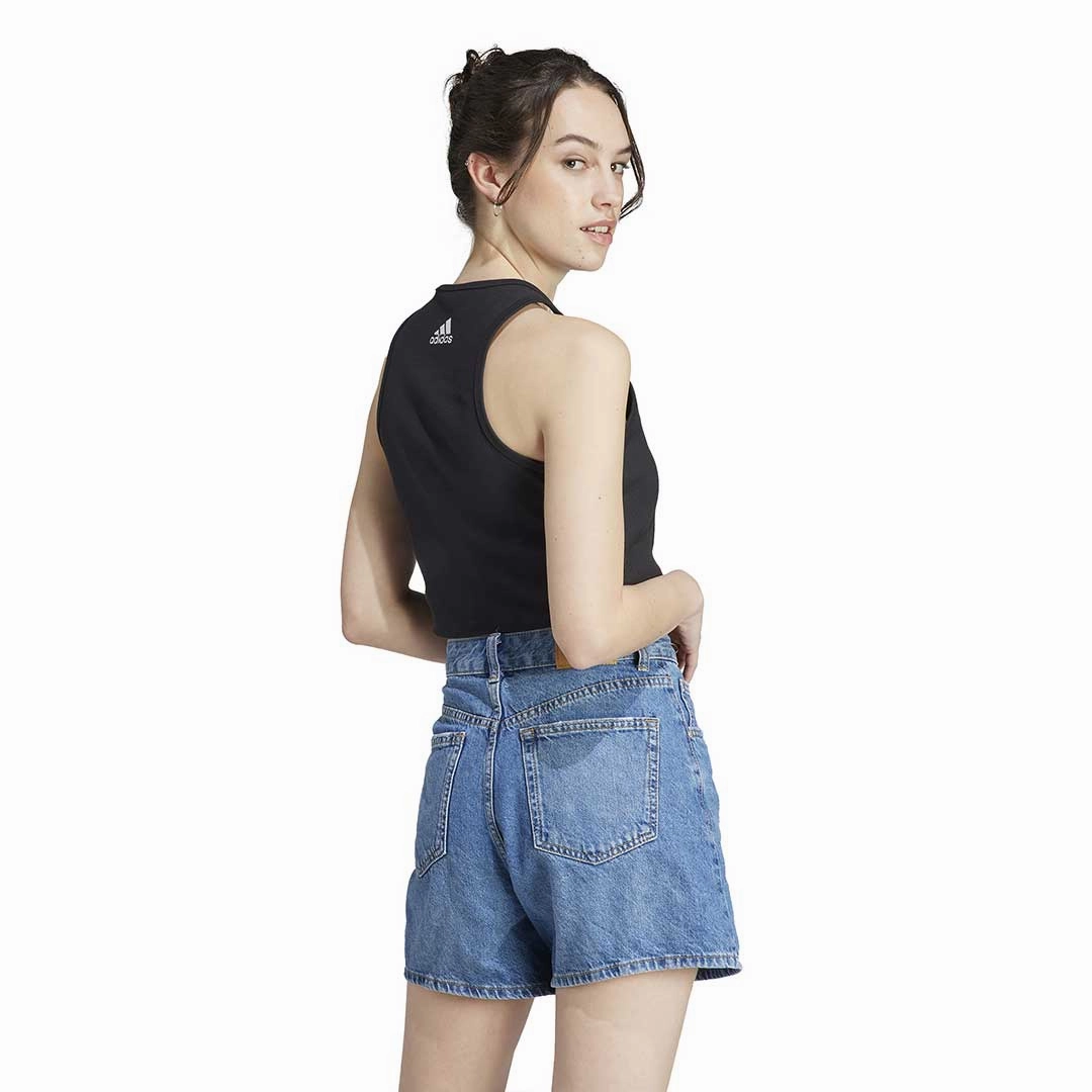 Waterproof Zipper Comfort Fit adidas - Women's Crop Sleeveless Top (IR8373)